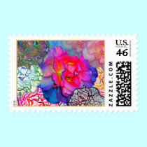 Roses stamps