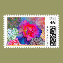 Roses postage