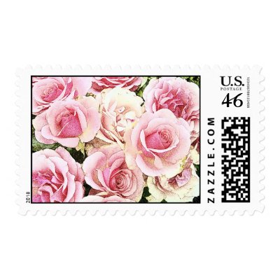 Roses Postage Stamps