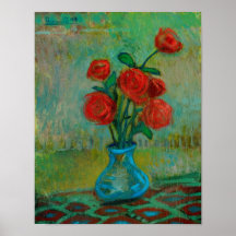 'Roses' Print