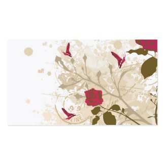 Roses Profile Card profilecard