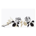 Roses Profile Card business cards by coconutpie Roses Profile Card business cards