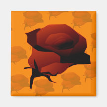 Roses Röschen Refrigerator Magnets
