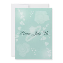Roses Spring Fresh Engagement Invitation