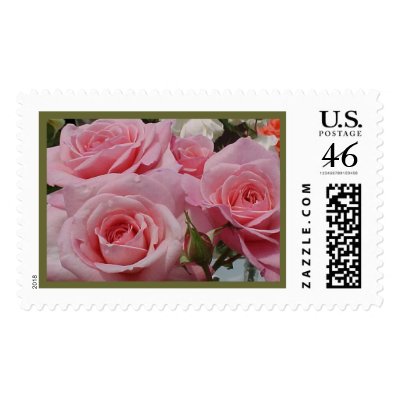 Roses stamp