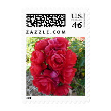 Roses stamp