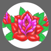 Roses stickers