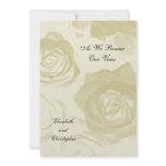 Roses Vow Renewal invitation