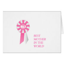 Rosette No.1 Best Mother Card