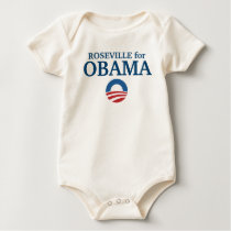 ROSEVILLE for Obama custom your city personalized t-shirts by funnycustomtshirts ROSEVILLE for Obama custom your city personalized t-shirts