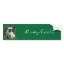 rosey in the grass bumper stickers by Cazzies_Creations rosey in the grass bumper stickers