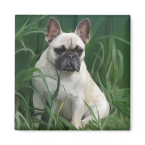 Rosey in the grass magnets by Cazzies_Creations Rosey in the grass magnets