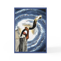 Rosh Hashanah Galaxy Card