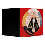 Rosicrucian symbol of the Hermetic Order binders