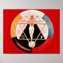 Rosicrucian symbol of the Hermetic Order Print