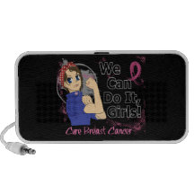Rosie Anime WCDI Breast Cancer Mp3 Speakers