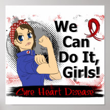 Rosie Anime WCDI Heart Disease Poster