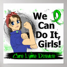 Rosie Anime WCDI Lyme Disease Print