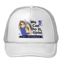 Rosie Anime WCDI Syringomyelia Trucker Hats