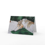 "Rosie & Bailey" Dog Art Greeting Card