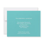 Rosie Bat Mitzvah Sweet 16 Reception Announcement