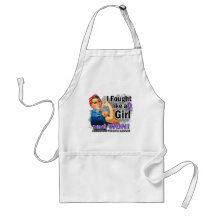 Rosie Fought Won Hodgkin's Lymphoma Survivor Aprons