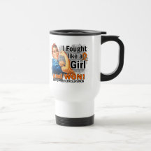 Rosie Fought Won Kidney Cancer Survivor Mugs