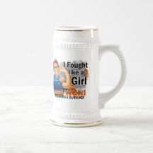 Rosie Fought Won Leukemia Survivor Mugs