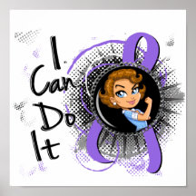 Rosie I Can Do It H Lymphoma Print