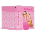 Rosie Riveter Custom Cancer Binder