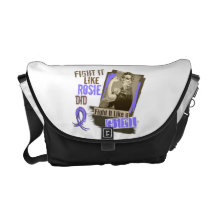 Rosie Sepia Stomach Cancer Messenger Bags