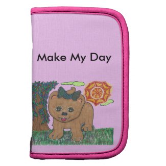 Rosie The Pomeranian Puppy Folio Planners