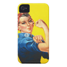 Rosie the Riveter Barely There™ iPhone 4 Case
