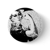 Rosie+The+Riveter buttons by Blahzeedee Rosie+The+Riveter buttons