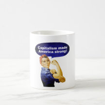 Rosie the Riveter-Capitalism mug