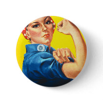 Rosie The Riveter: Gun Show! buttons by JaZilla Rosie The Riveter: Gun Show! buttons
