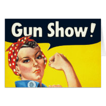 Rosie The Riveter: Gun Show! cards