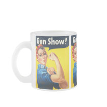 Rosie The Riveter: Gun Show! Coffee Mugs