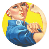 Rosie The Riveter: Gun Show! Sticker