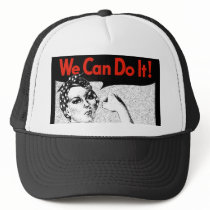 Rosie+The+Riveter hats by Blahzeedee Rosie+The+Riveter hats
