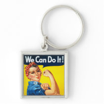 Rosie the Riveter Keychain