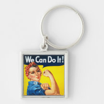 Rosie the Riveter Keychain