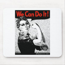 Rosie+The+Riveter Mouse Pads