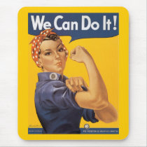 Rosie the Riveter Mouse Pads