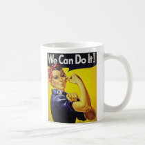 Rosie the Riveter Mug by ebhaynes Rosie the Riveter Mug