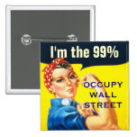 Rosie the Riveter OWS button