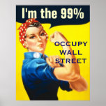 Rosie the Riveter OWS poster posters