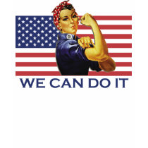 Rosie the Riveter Patriotic t shirt by PatrioticTshirts Rosie the Riveter Patriotic t shirt