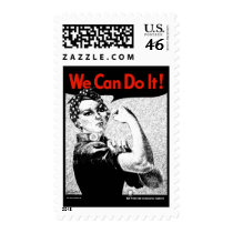 Rosie+The+Riveter postage