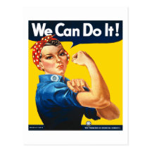 Rosie the Riveter Postcard
